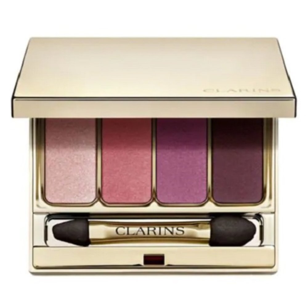 CLARINS EYE SHADOW QUAD Palette LOVELY ROSE Disc'd
